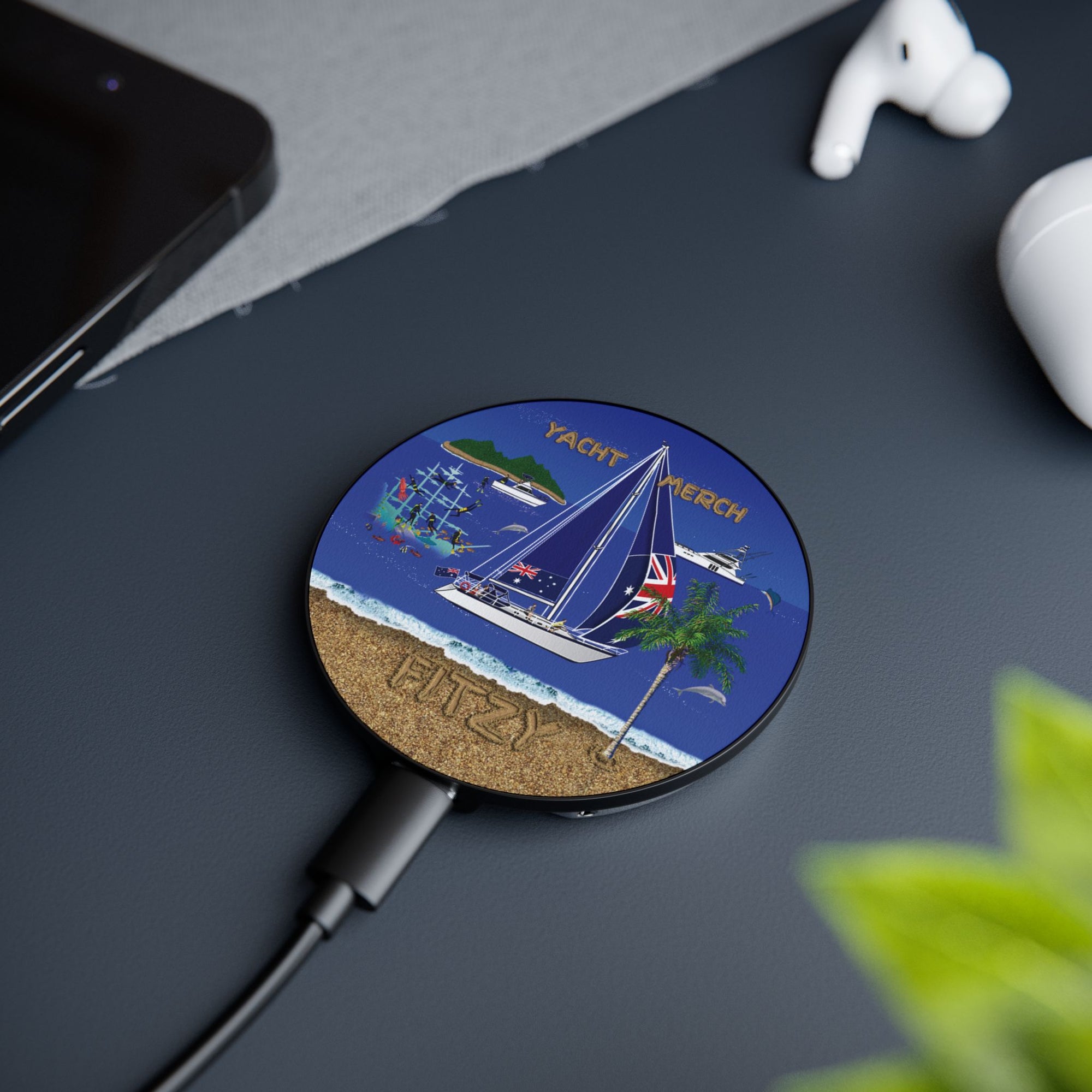 YMWO Custom Yacht Magnetic Induction Charger