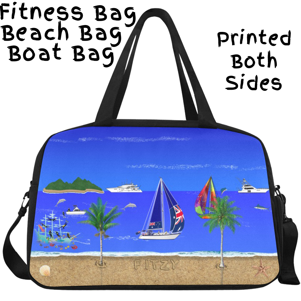 Yacht Mech | Personalized Fitness Bag - Printed Both Sides