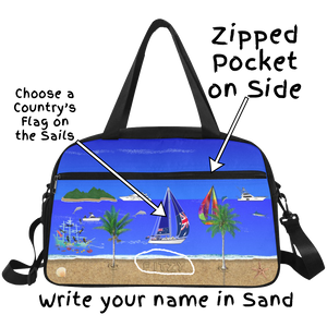 Yacht Mech | Personalized Yacht Bag - Zipper Side