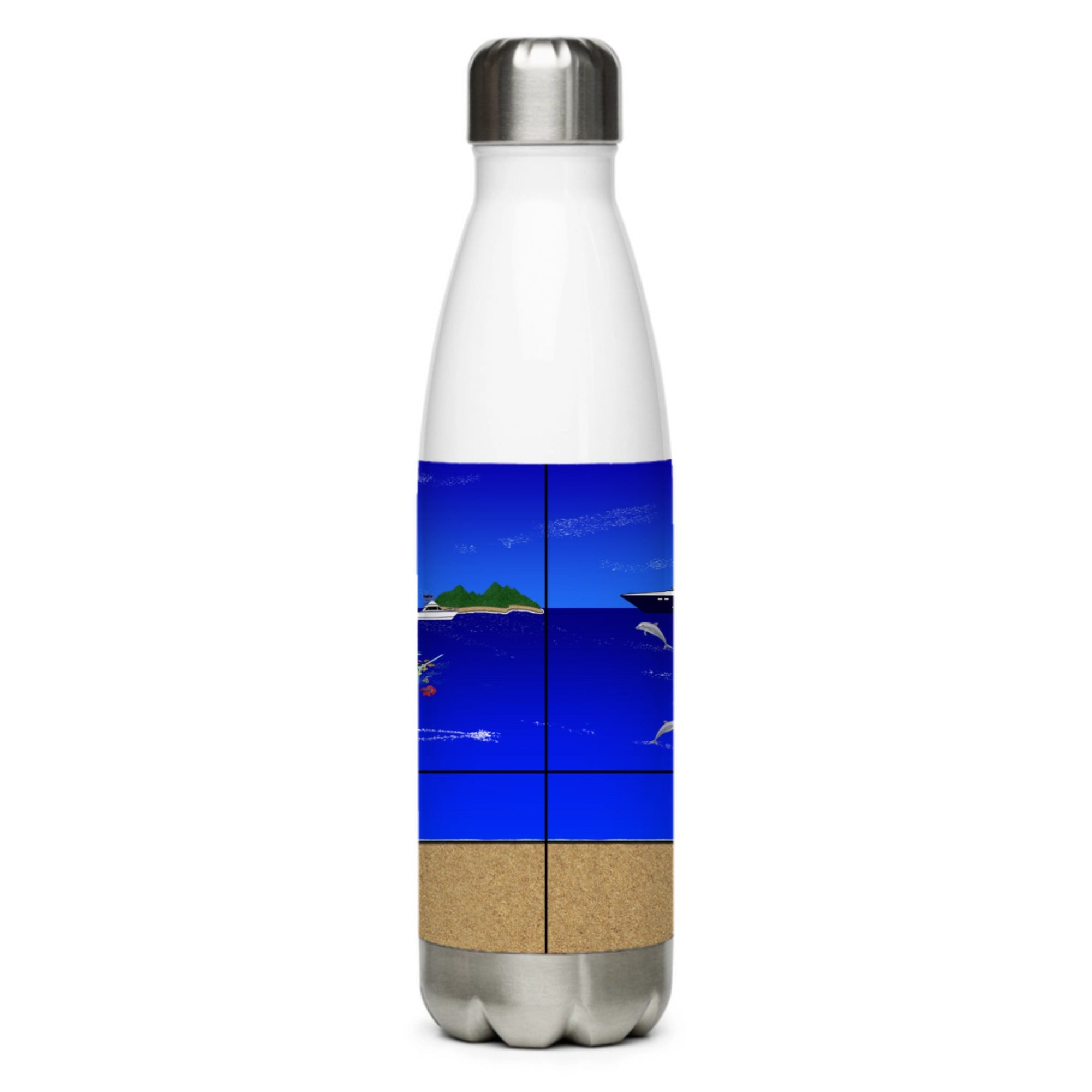 17 oz Personalized Stainless Water Bottle | Double-Walled Stainless Steel