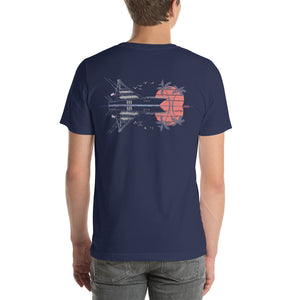 Unisex Quality T-shirt - Back Print Sportfish Yacht Design