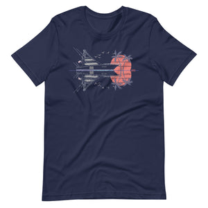 Unisex Quality T-shirt - Front Print Sportfish Yacht Design