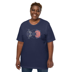 Unisex Quality T-shirt - Front Print Sportfish Yacht Design