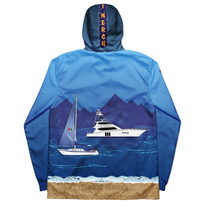 Men’s Windbreaker (Water Resistant) Customized