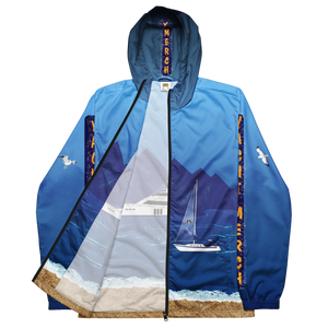 Men’s Windbreaker (Water Resistant) Customized